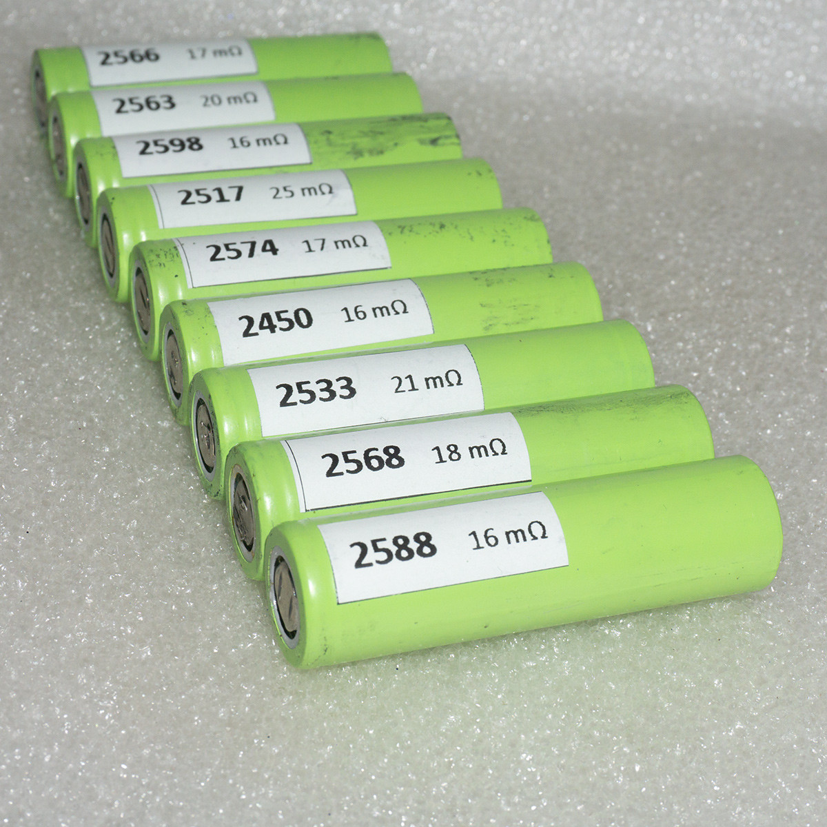 Высокотоковый аккумулятор Li-Ion 18650 INR18650S 2500 mAh 3.6V 2020 ...