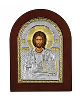 Срібна ікона "Ісуса Христа Спасителя" (260х200мм.)
