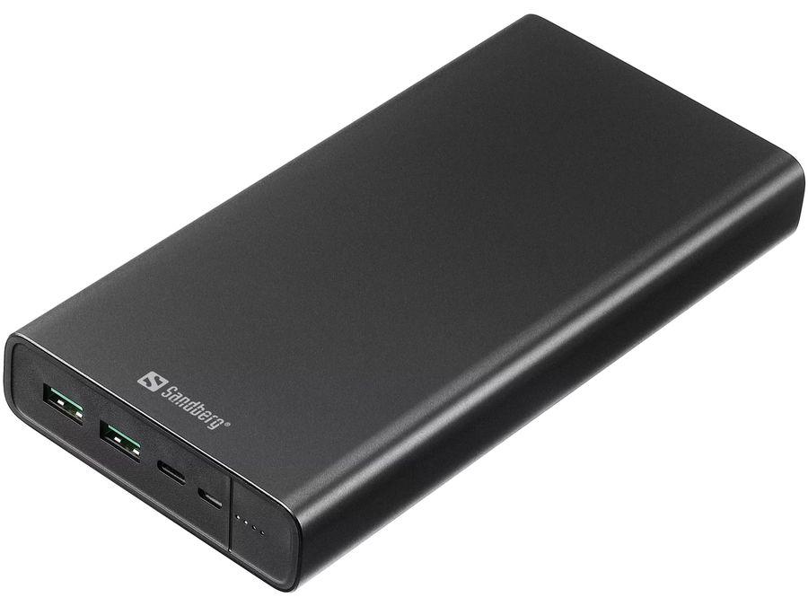 Мобільна батарея Sandberg USB-C PD 100W 38400 mAh 142 Вт*ч