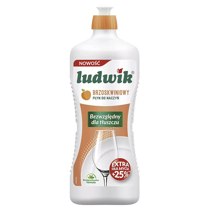 Засіб для миття посуду Ludwik персик 450 мл