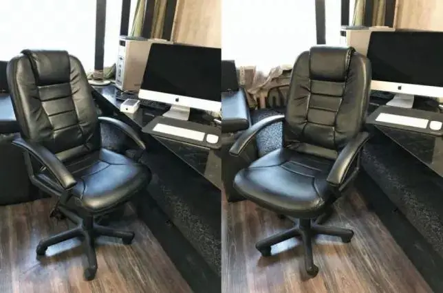 Кресло Офисное компьютерное из экокожи NEO 7410 для дома, офиса, руководителя с механизмом качания. Гарантия! - фото 1 - id-p1732852820