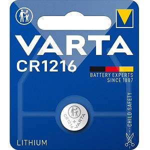 Батарейка VARTA CR 1216 BLI 1 LITHIUM ш. 4008496270705