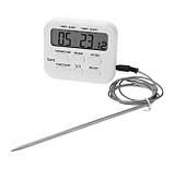 Цифровий термометр — таймер для м'яса ТА278  для духовки, з зовнішнім термометром щупом, фото 2