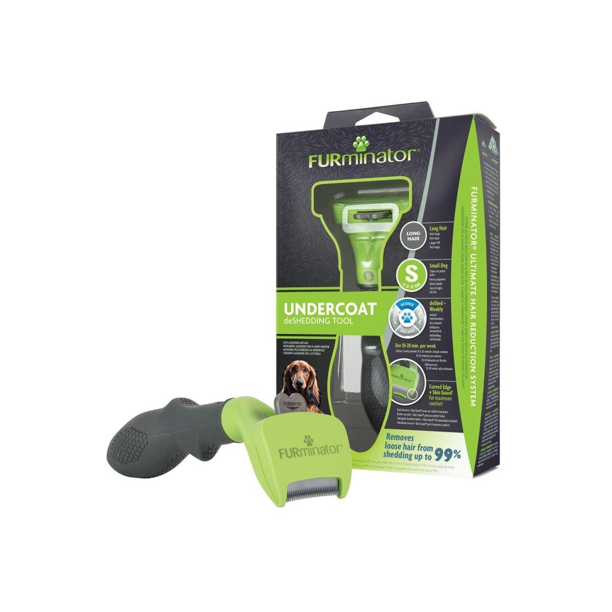 FURminator Фурмінатор для собак з довгою шерстю розмір S