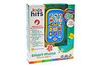 Телефон музыкальный развивающий Kids Hits KH03/003, 2 цвета микс.