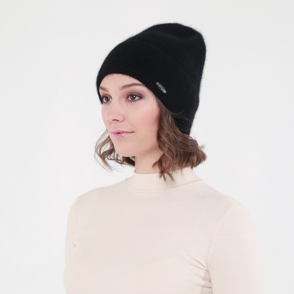 Шапка LuckyLOOK бини 708-403 One size Черный