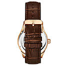 Чоловічий наручний годинник зі шкіряним ремінцем Denmark Automatic Skeleton Stührling (оригінал), фото 4