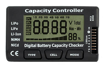 Тестер LiPo батарей CellMeter7
