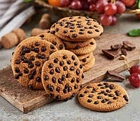 Печиво здобне пісочно-відсадне Biscotti Американське зі шматочками глазурі 400 г