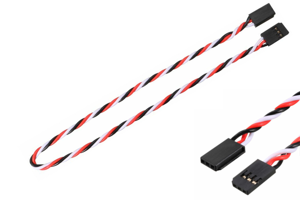 Сервокабель Futaba 22AWG Male — Male (15 см)  (HM)