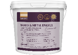 Kolorit Wood and Metal Enamel — глянсова акрилова емаль для дерева та металу, 0,9 л
