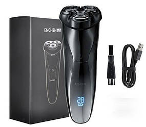 Электробритва Xiaomi Enchen BlackStone 3 Black ORIGINAL (товар з вітрини. коробка відкрита. тому і знижка)