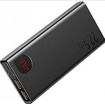 Портативна батарея Power Bank Baseus 20000mAh Adaman Metal Digital Display QC 22.5W Black (PPAD000101), фото 6