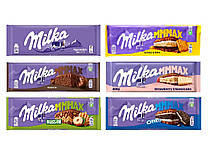 Шоколад Молочний Milka mmMAX Мікс  Смаків в Асортименті 300 г Польща (42 шт/1 ящ)