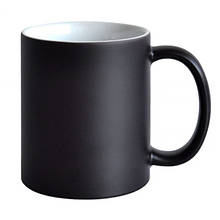 Чашка для сублімації Хамелеон Матовий 330 мл чорний