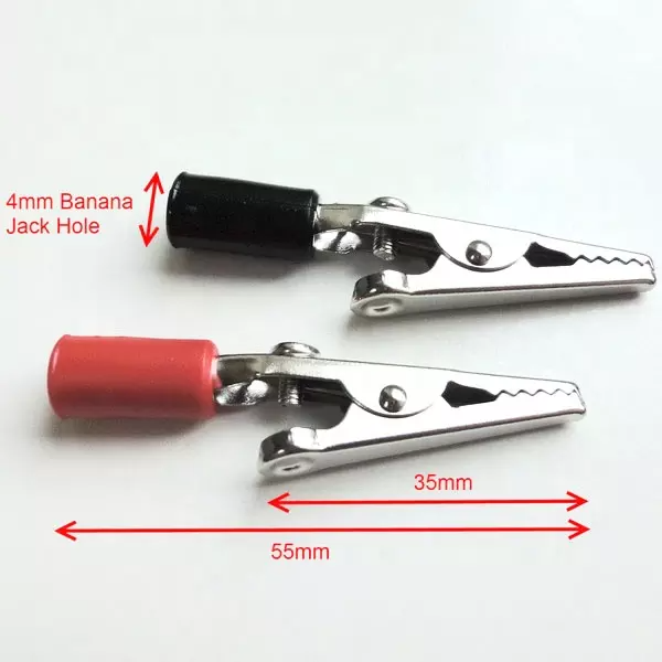 Зажим типа крокодил 50мм. (2шт. = пара), фото 1