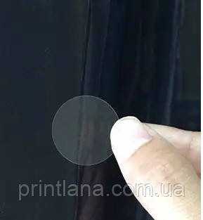 Наліпка прозора контрольна кругла диаметром 30 мм (1000 шт)