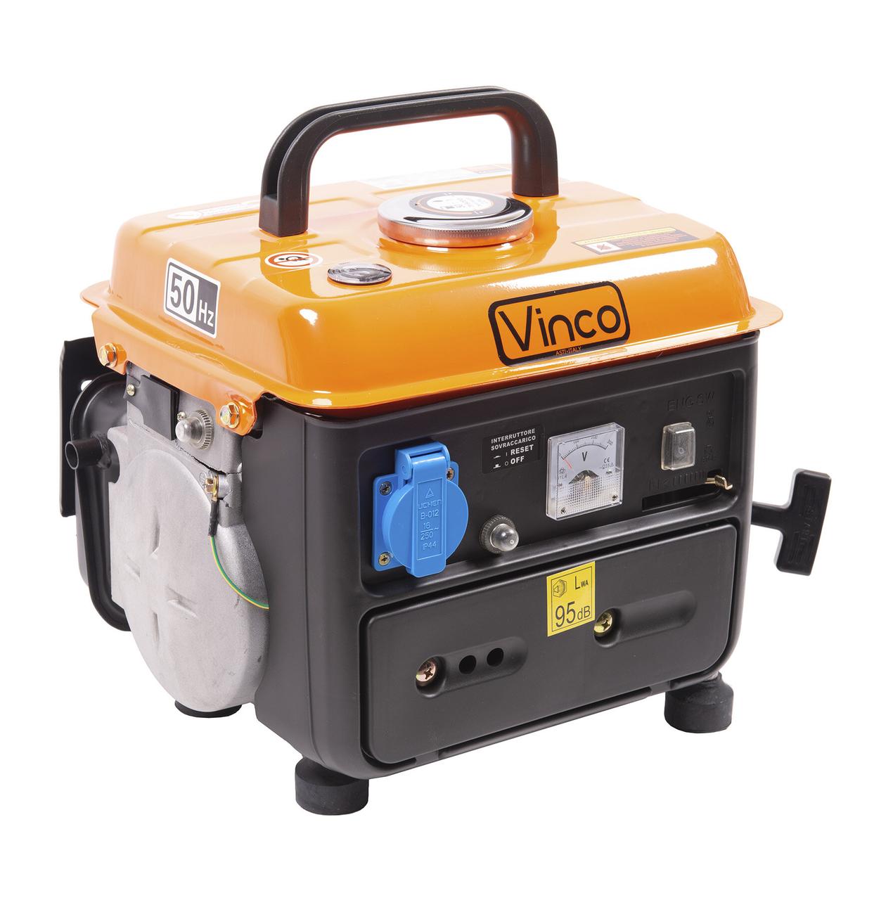 Генератор бензиновий VINCO 60104L для квартири