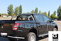 Защитная дуга на кузов (нержавеющая труба - Roll Bar) Toyota Hilux (04-15)
