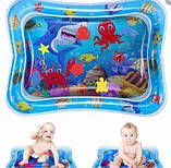Водяний килимок з рибками Inflatable water play mat, фото 3