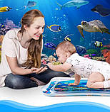 Водяний килимок з рибками Inflatable water play mat, фото 9