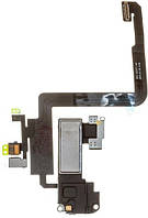 Шлейф iPhone 11 Pro с датчиком приближения с верхним слуховой динамик speakerом с микрофоном оригинал