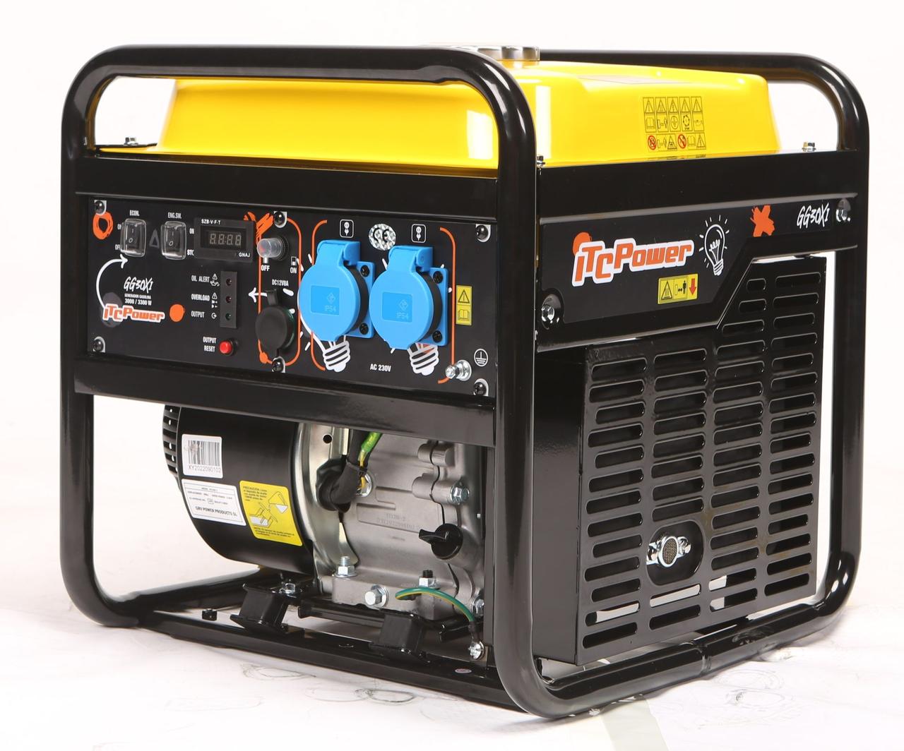 Генератор інверторний бензиновий ITC POWER 3300 Вт GG30XI