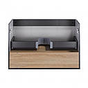 Тумба підвісна Qtap Robin 1000х580х500 GRAPHITE/WHITISH OAK QT1374TPВ1002NGWO, фото 8