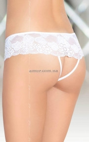 Кружевные шортики Panties 2390 белые SM