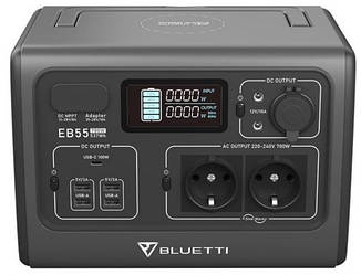 Зарядна станція BLUETTI EB55 Portable Power Station 700W 537Wh (PB930340)