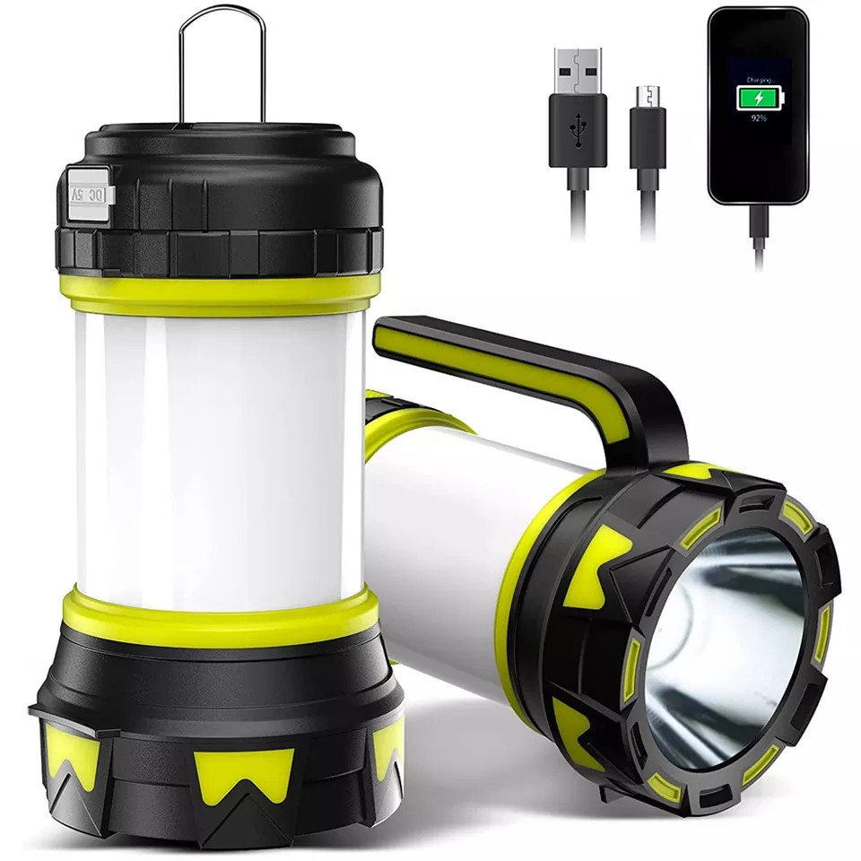Багатофункціональний кемпінговий акумуляторний ліхтар LI-ION 3.7V 3000 mAh, 380лм. MIXXAR MIXCLS37-2