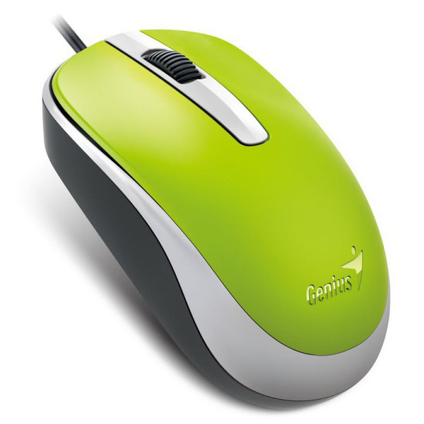 Мышь Genius DX-120 Green USB Optical — Купить Недорого на Bigl.ua ...