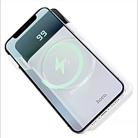 Бездротовий повербанк Hoco J76 Bobby Magnetic 15 W 10000 mAh 22.5W Білий