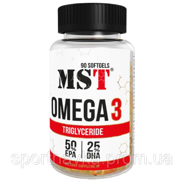 Купить Omega 3 Triglyceride MST (90 капсул), цена 866 грн — Prom.ua (ID ...