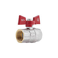 Кран шаровой SD Plus 3/4" прямой SD602NW20PN40