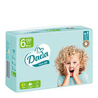 Подгузники Dada extra soft Польша 6 (16+кг) 37шт