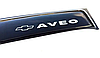 Дефлектори вікон вітровики Chevrolet Aveo T250 2006-2012 Седан та ЗАЗ Vida, фото 6
