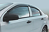 Дефлектори вікон вітровики Chevrolet Aveo T250 2006-2012 Седан та ЗАЗ Vida, фото 4