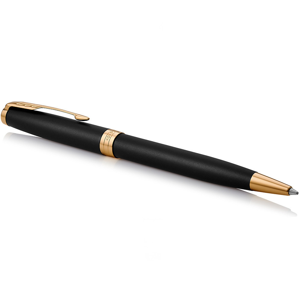 Шариковая ручка Parker SONNET 17 Matte Black Lacquer GT BP 84 832 - фото 2 - id-p1732980290