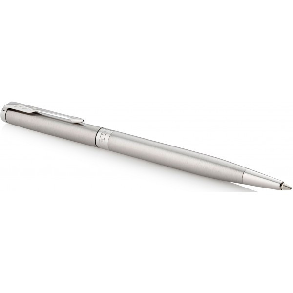 Ручка шариковая Parker SONNET 17 Slim Stainless Steel CT BP - фото 2 - id-p1732980307