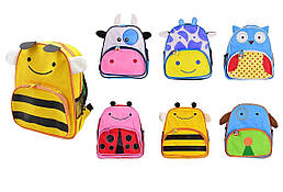Дитячий рюкзак SH220, Тварини, милий міні рюкзачок, місткий, легкий, м'який, регулюється, для дітей