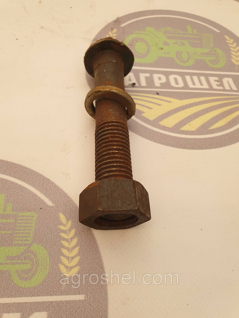 Болт М24х110 залізничний кріплення корпусу до рами плуга, фото 1
