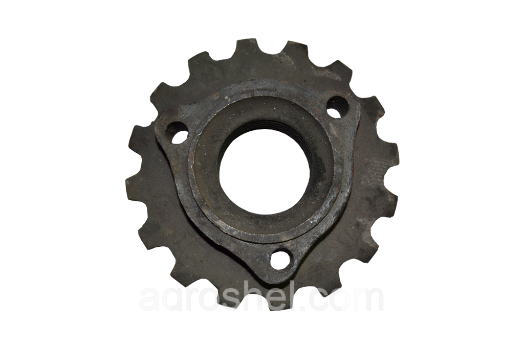 Зірочка опорно - приводного колеса СЗ z = 16, t = 31,75 СЗГ 00.123, фото 1