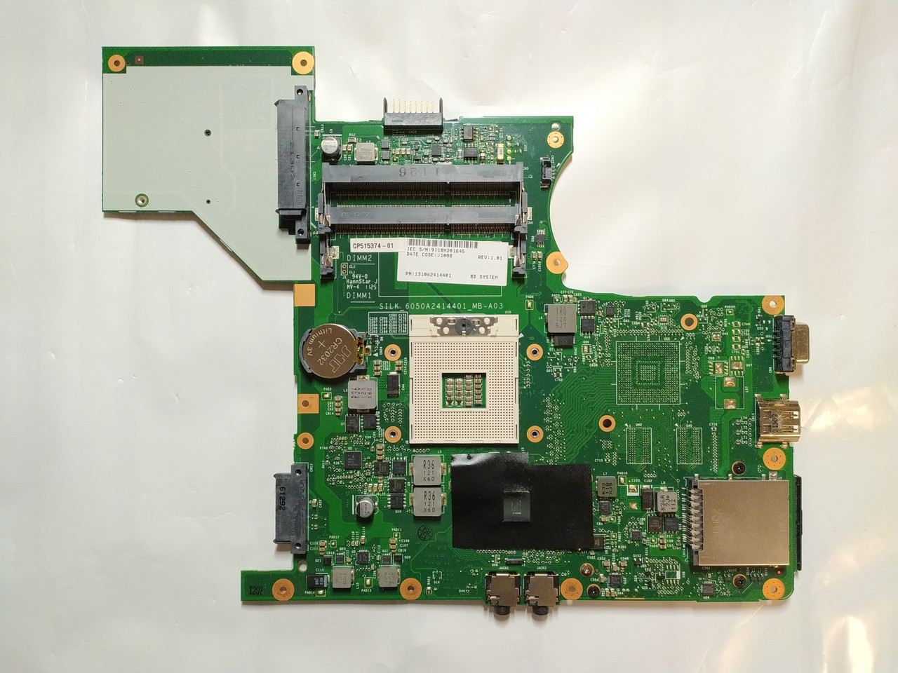 Материнська плата Fujitsu Lifebook SH531 6050A2414401 (PGA989, UMA, HM65, 2XDDR3) BU #