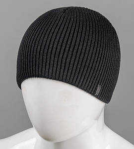 Шапка чоловіча 4-кл. без закота (С2215), Чорний