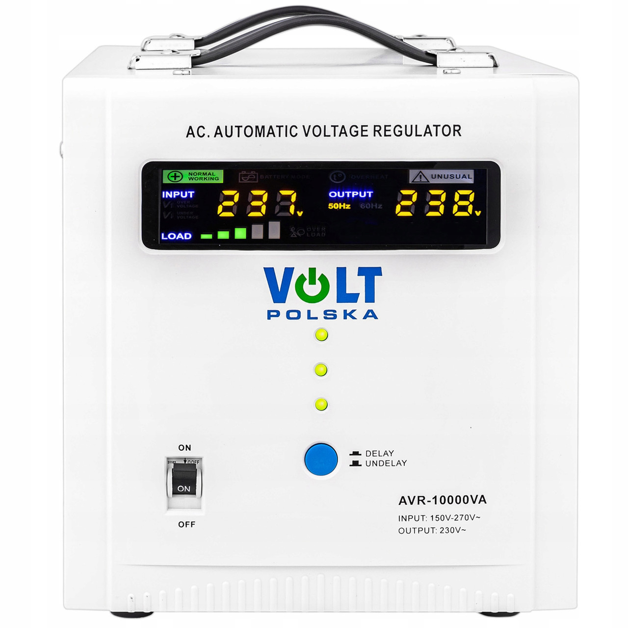 Стабілізатор напруги Volt Polska AVR-10000VA 5AVRZ10000 10000 Вт