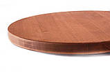 Кругла стільниця для столу з ясена 600 мм, фото 2