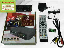 Satcom T210. Ефірний цифровий FTA приймач стандарту DVB-T/T2, PVR з функцією запису