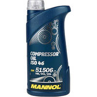 Масло компрессорное MANNOL ISO 46 (минеральное) 1 л