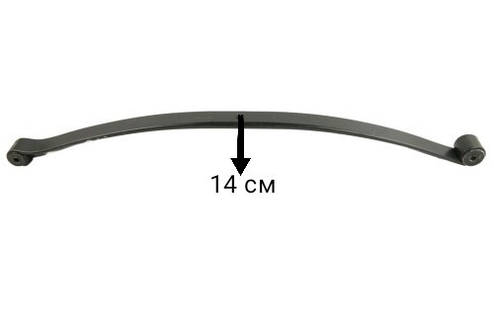 Ресора однолистова IVECO DAILY после 14 года (5801526306) Iveco Motors, фото 2